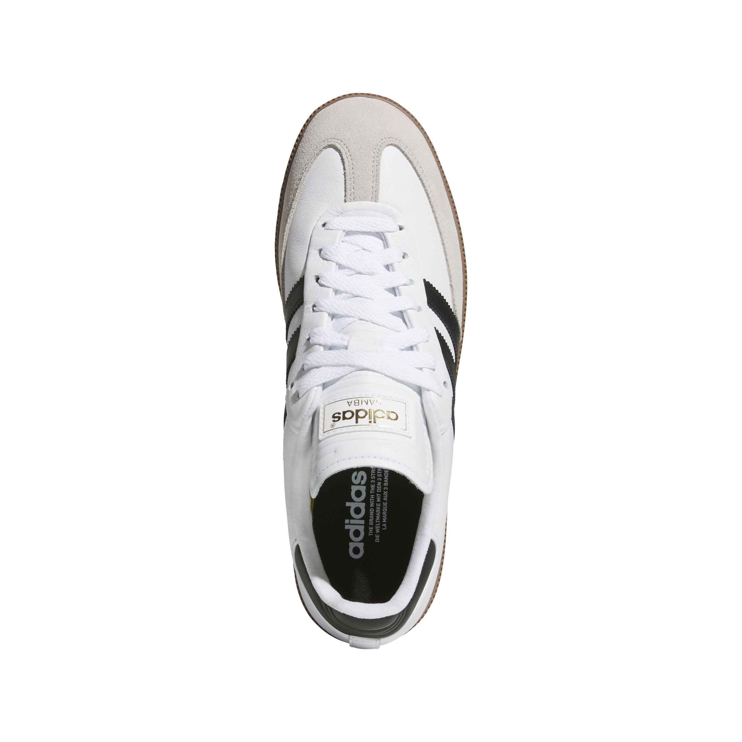 Samba Golf Spikeless Golf Shoe - White/Black | ADIDAS | Golf Shoes